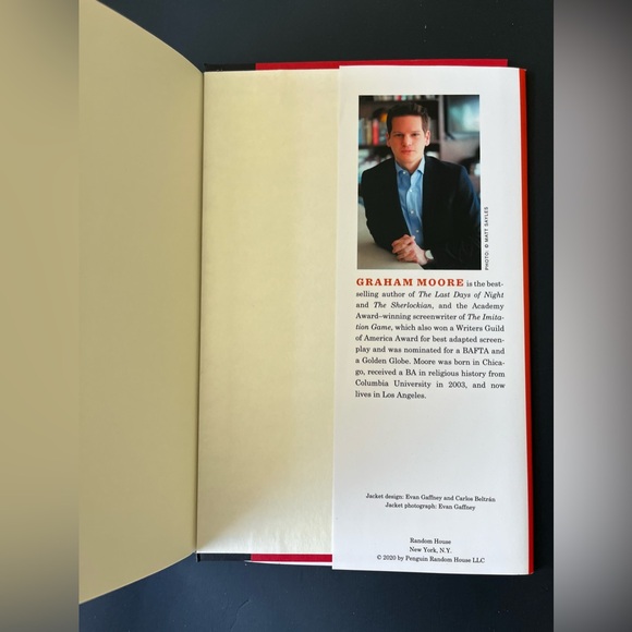 The Holdout written by Academy Award Winning Screenwriter Graham Moore Hardcover - Picture 3 of 4